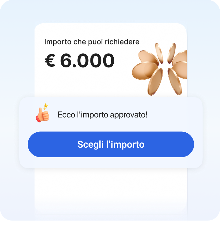 Passo 3: richiedi l'importo deliberato